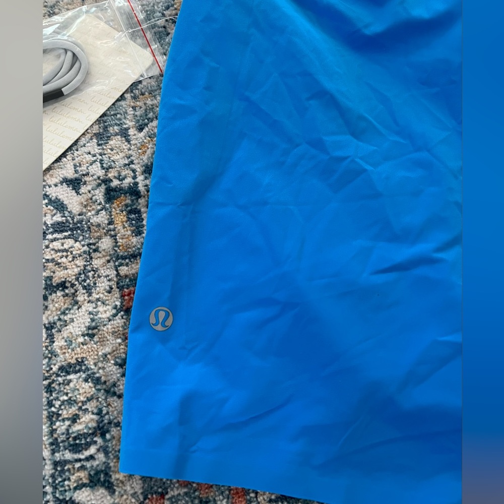 lululemon athletica Men's Athletic Current Shorts in Teal Blue - Picture 6 of 7